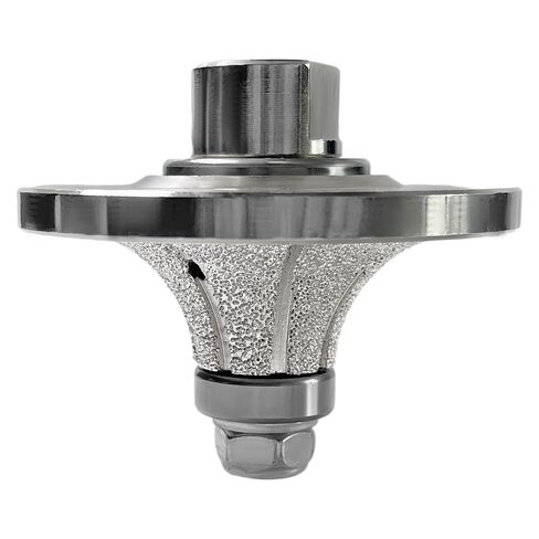 1 بوصة نصف بولنوسي راوتر بت مع 5/8 "-11 موضوع، B25 الماس ديمي بولنوسي عجلة الملف الشخصي، استبدال للرخام الجرانيت كونترتوب حافة كونترتوب أداة التنميط والتلميع in Kuwait