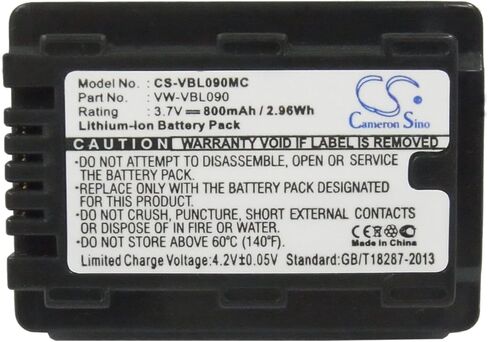 VI VINTRONS Battery for PANASONIC HDC-HS60K, HDC-SD40, HDC-SD60, HDC-SD60K, HDC-SD60S, in Saudi Arabia