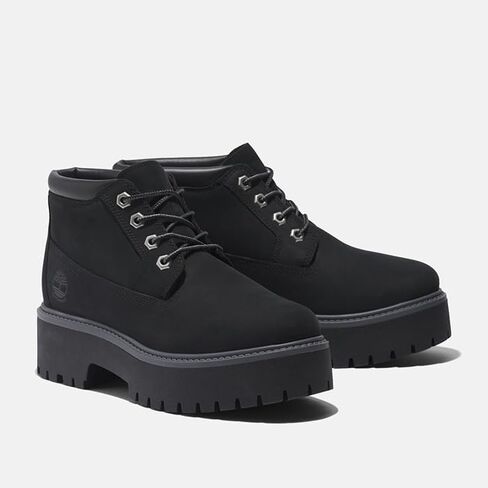 Timberland womens Stone Street Mid Lace-up Platform Boot in Saudi Arabia
