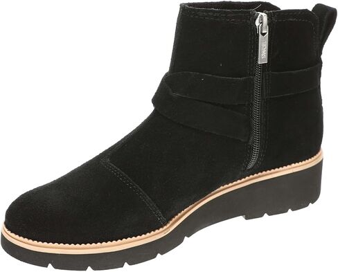 TOMS - حذاء مارلو نسائي، اللون Ws Blk سويدي، المقاس: 8.5 B(M) US in Saudi Arabia