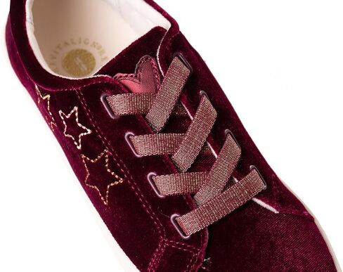 Revitalign Women's Malibu Velvet Stars Sneaker in Saudi Arabia