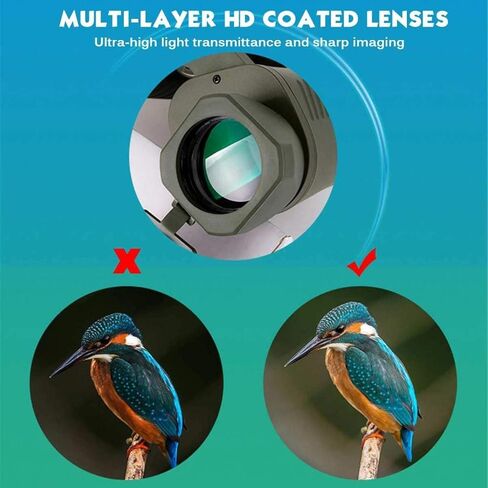 Telescopes for Adults Astronomy, High Power Monocular Powerful Binoculars 40X60 Zoom Great Handheld Telescope Hd l Scopes in Saudi Arabia