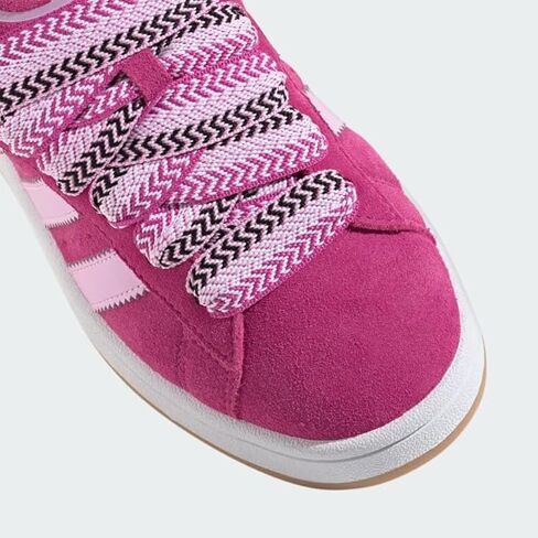 حذاء adidas Originals للسيدات Campus 00S، شبه شفاف فوشيا/أوركيد فيوجن/أبيض سحابي، US 9 W in Saudi Arabia