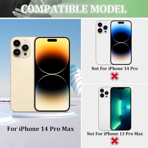 YWLRONG لهاتف iPhone 14 Pro Max بديل الكاميرا الخلفية الرئيسية لهاتف iPhone 14 Pro Max A2894 A2651 A2893 A2895 الكاميرا الخلفية الرئيسية مع إصلاح الكابلات المرنة مع الأدوات in Saudi Arabia