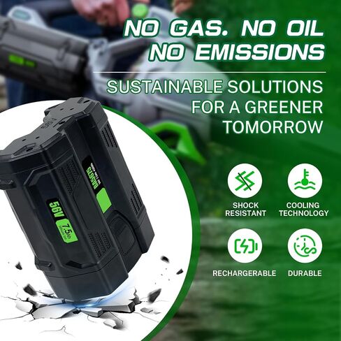 56V 7500mAh BA2800 بديل لبطارية EGO 7.5Ah ليثيوم BA2800 BA4200 بديل لبطارية EGO 56 فولت متوافق مع EGO 56 فولت CS1604 CS1804 CS1403 HT2400 LB6504 أدوات كهربائية in Saudi Arabia
