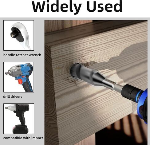 مجموعة محولات لقمة محرك الصدمات من Gerywolf 3 قطع، 1/2، 3/8، و1/4 بوصة محرك أنثى إلى محولات مقبس سداسية 1/4 بوصة، محول مفتاح ربط الصدمات لمحركات مفتاح السقاطة، ظرف لقمة التأثير، ظرف سريع التغيير in Kuwait