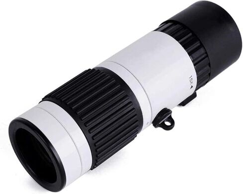 Telescopes for Adults Astronomy, High Power Monocular Telescope 15-75X25 Hd High Power for Bird Watching Camping Monocular Binoculars Clear Vision White in Saudi Arabia