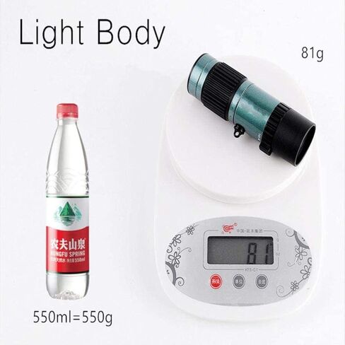 Telescopes for Adults Astronomy, High Power Monocular Telescope 15-75X25 Hd High Power for Bird Watching Camping Monocular Binoculars Clear Vision White in Saudi Arabia