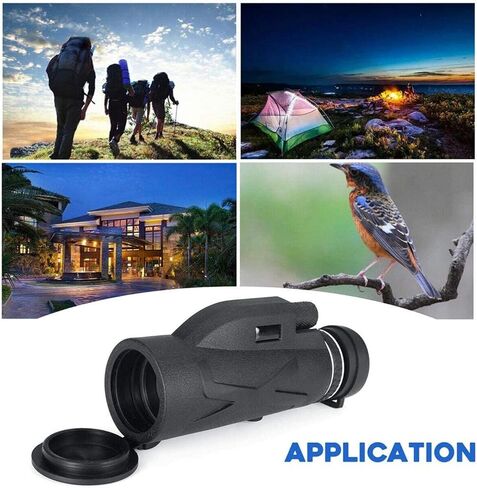 Telescopes for Adults Astronomy, High Power Monocular Telescope Hd 80X100 Photograph Camera Hiking Camping Optical Lens Outdoor Adjustable Clip Zoom Type1 in Saudi Arabia