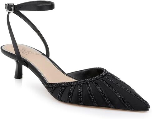 Jewel Badgley Mischka Fable Pointed Toe Kitten Heels in Saudi Arabia