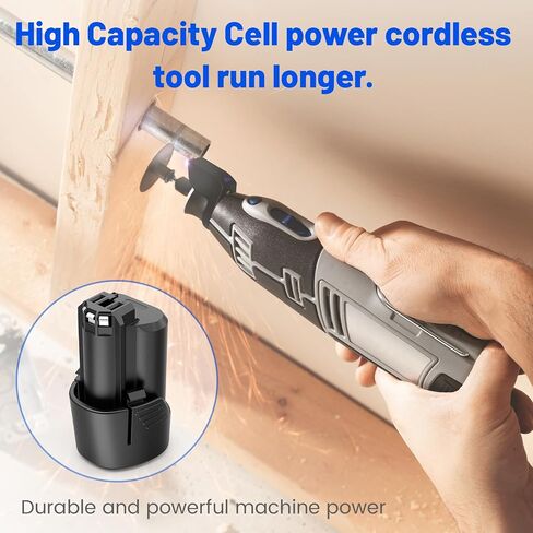 ARyee 12V 4.0Ah Replacement Battery Compatible with Dremel B815-01 8240 8250 8260 Cordless Tools Li-ion Battery (Not for Dremel 8200,8220) in Saudi Arabia