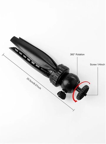 TD90 TD91 Projector Stand Mini Desktop Tripod 1/4 Inch Mounting Screw Portable YG300 P62 W18 DLP in Saudi Arabia