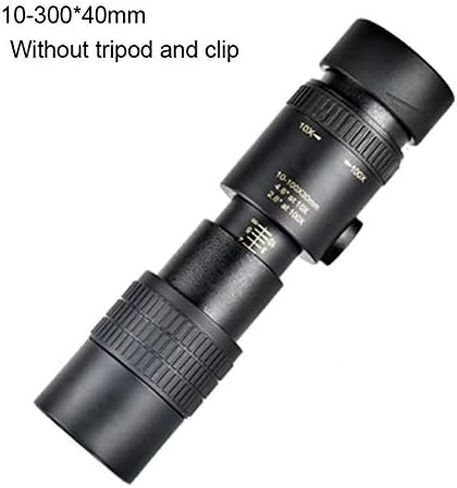 4K 10-300X40 mm Super Telephoto Zoom Monocular Telescope for Adult Bird Watching Outdoor Travel Sightseeing in Saudi Arabia