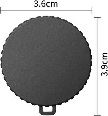 Durable Scratch-Resistant Lens Cover – Lightweight, Black Protective Accessory for Sports Cameras，Compatible with DJI Action5pro/4/3 in Saudi Arabia