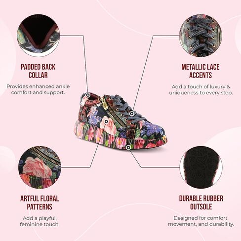 SPRING STEP L'Artiste Dallyn Women's Women's Sneaker - مزيج من القوام والأنماط ، الراحة المملوءة ، نمط متعدد الاستخدامات in Saudi Arabia