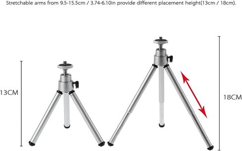 Professional Portable Tripod Stand Retractable Stand Selfie Stick for DLP Projector Camera Mini Projector in Saudi Arabia
