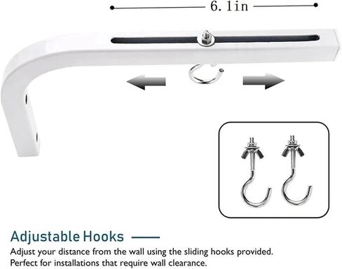 90 Degree Screen Wall Mount Projection Screen Hanger Projection Adjustable Bracket in Saudi Arabia
