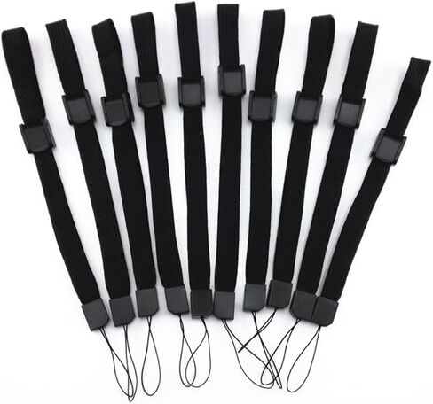 0pcs Universal Replacement Black Hand Wrist Strap Wristlet Wristband with Lock for Wii Remote Controller, Mobile Phone, MP3, Digital Camera in Saudi Arabia