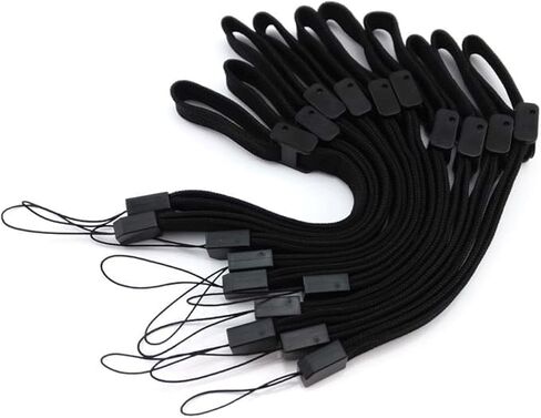 0pcs Universal Replacement Black Hand Wrist Strap Wristlet Wristband with Lock for Wii Remote Controller, Mobile Phone, MP3, Digital Camera in Saudi Arabia