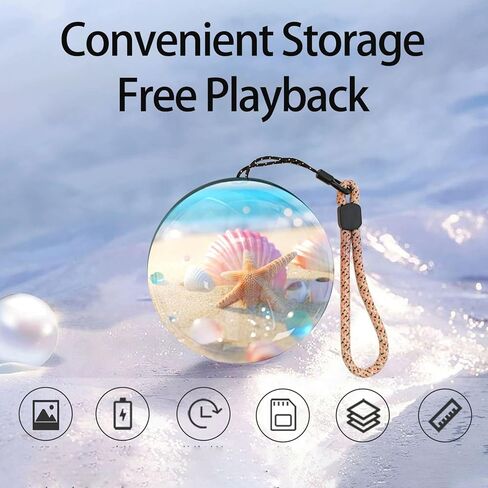 Video Ornament Ball, Christmas Ornament with Video, Video Christmas Ornament Ball, 3D Memory Balls Loadable Videos & Photos Personaliz in Kuwait