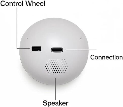Video Ornament Ball, Christmas Ornament with Video, Video Christmas Ornament Ball, 3D Memory Balls Loadable Videos & Photos Personaliz in Kuwait
