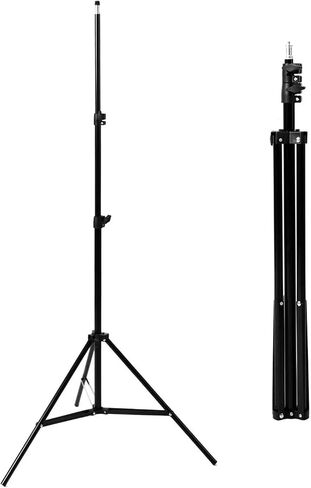 2M Light Stand Tripod with 1/4 Screw Head Maximum Working Height: 200CM Minimum Working Height: 80CM in Saudi Arabia