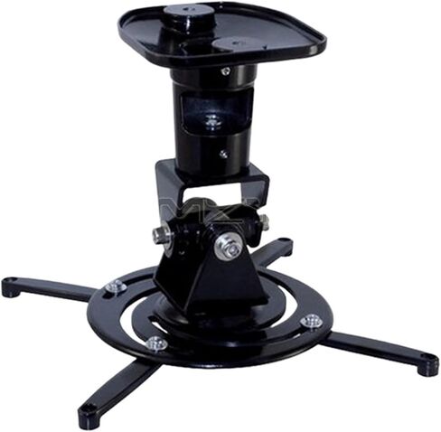 Ceiling Mount Bracket Projector Retractable arm Swivel Rotate tilt Adjustable Hanger pr01(Black) in Saudi Arabia