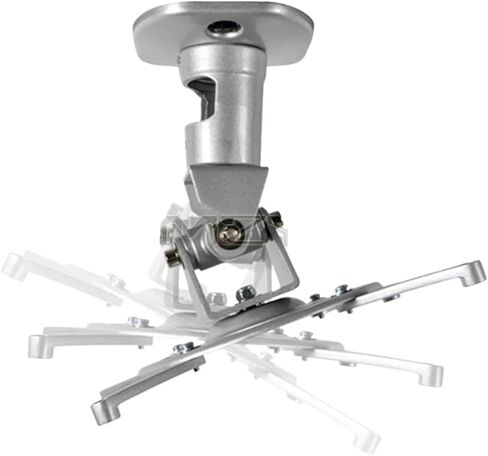 Ceiling Mount Bracket Projector Retractable arm Swivel Rotate tilt Adjustable Hanger pr01(Black) in Saudi Arabia