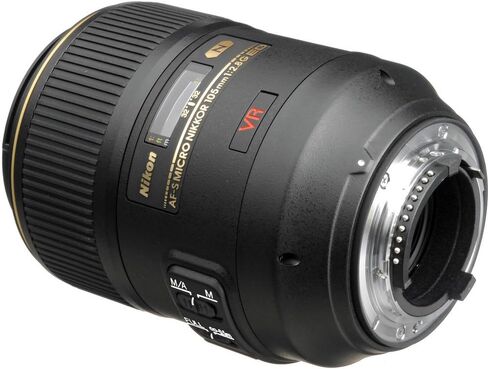 Nikon AF-S VR Micro-NIKKOR 105mm f/2.8G IF-ED Macro Lens (2160) + Filter Kit + Cap Keeper + Cleaning Kit (Renewed) in Saudi Arabia