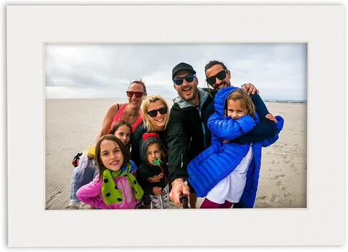 16x20 Mat for 12x18 Photo - Precut Textured White Picture Matboard for Frames Measuring 16 x 20 Inches - Bevel Cut Matte to Display Art Measuring 12 x 18 Inches - Acid Free ONE MAT in Saudi Arabia