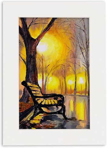 16x20 Mat for 12x18 Photo - Precut Textured White Picture Matboard for Frames Measuring 16 x 20 Inches - Bevel Cut Matte to Display Art Measuring 12 x 18 Inches - Acid Free ONE MAT in Saudi Arabia