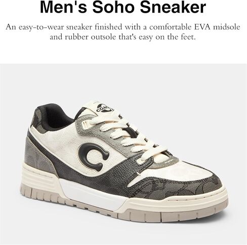 حذاء رياضي نسائي من Coach Soho بتوقيع مختلط in Kuwait