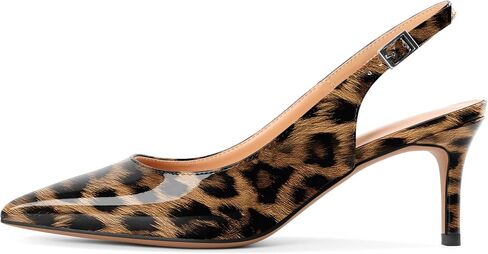 SAMMITOP Women's Pointed Toe Slingback Shoes Kitten Heel Pumps Comfortable Dress Shoes in Saudi Arabia