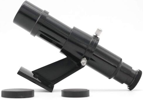 , Astronomical Telescope Accessories 5X24 Plastic Finderscope Star Pointer Finder Scope Sight Bracket, Black in Saudi Arabia