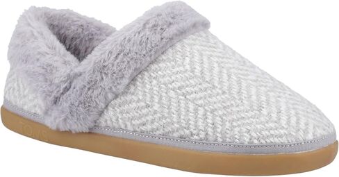شبشب TOMS للسيدات أوسلو بنمط متعرج مريح رمادي رذاذ 40 EU، نمط متعرج مريح رمادي رذاذ، 8.5 للنساء in Saudi Arabia