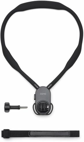 Osmo Hanging Neck Mount Max, Compatibility: Osmo Nano, Osmo 360 (Osmo Action Quick-Release Adapter Mount is Required and Sold Separately), Osmo Action 3, Osmo Action 4, Osmo Action 5 Pro, Osmo Nano in Saudi Arabia