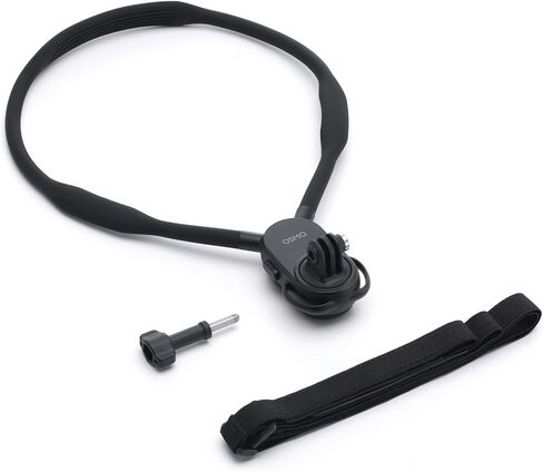 Osmo Hanging Neck Mount Max, Compatibility: Osmo Nano, Osmo 360 (Osmo Action Quick-Release Adapter Mount is Required and Sold Separately), Osmo Action 3, Osmo Action 4, Osmo Action 5 Pro, Osmo Nano in Saudi Arabia