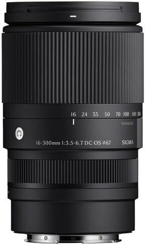 عدسة سيجما 16-300 ملم f/3.5-6.7 DC OS المعاصرة (Canon RF) 887972 تتضمن الحزمة: حقيبة ظهر، فلاش، بطاقة ذاكرة، طقم فلتر، حامل ثلاثي القوائم 12 بوصة، قارئ بطاقات، طقم تنظيف، فرشاة منفاخ، قلم عدسة + المزيد in Saudi Arabia