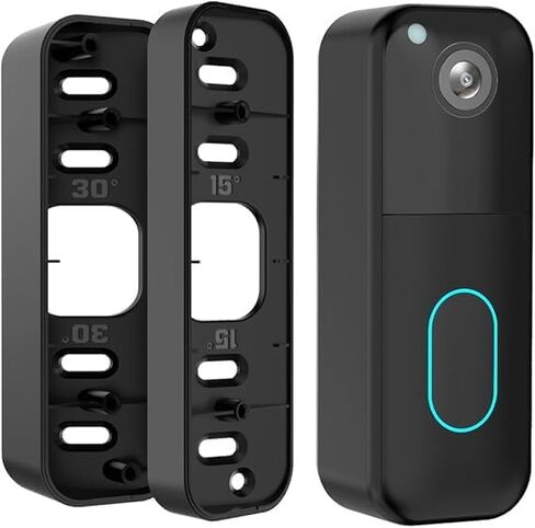 Doorbell Buckle, doorbell mounting Bracket, Sturdy and Durable, Used for Blink Back Plate Flashing doorbell Camera, Black in Saudi Arabia