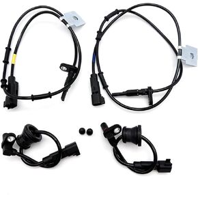 VECHA ABS Wheel Speed Sensor Front Rear-Left/Right Compatible with Select Chevy/GMC Models, 2010-2017 Equinox, 2010-2017 Terrain