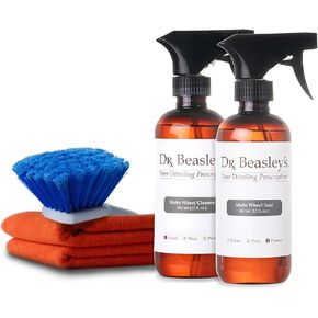 Dr. Beasley's - SK13 Matte Wheel Cleaning Kit - Protects Matte Wheels from Corrosion, Retains Matte Sheen, Compatible with Powder Coated and Painted Wheels