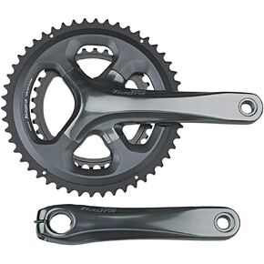 Shimano Tiagra FC-4700 Crankset - 172.5mm, 10-Speed, 52/36t, 110 Asymmetric BCD, Hollowtech II Spindle Interface, Gray
