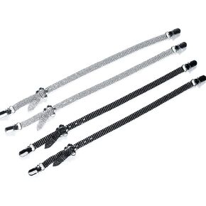 Ladies Sexy Rhinestone Bra Straps Metal Buckle Adjustable Shoulder Straps for Bra Tops Dress Rock Style Party Girls
