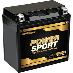 ExpertPower ETX14-BS 12v14Ah YTX14-BS replacement (12V 14Ah Sealed) Maintenance Free Battery