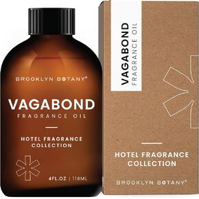 Brooklyn Botany Hotel Collection Diffuser Oil Reverie Scent Oil – Luxury Hotel Scent Oil Inspired by Escapade Fragrance Oil for Cold Air Diffuser – Aromatherapy Diffuser Oil Scents for Home - 118 ml