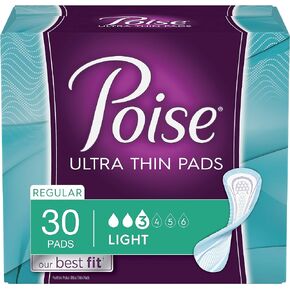 Feminine Pads - Light Absorbency, Regular Length - 30 ct (Pack of 1)