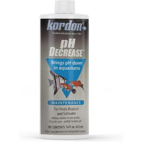 KORDON #35326 pH Decrease Adjuster for Aquarium, 16-Ounce