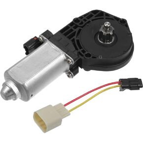 ACROPIX Front Left Side Power Window Lift Motor Fit for Ford Explorer - Pack of 2 Black