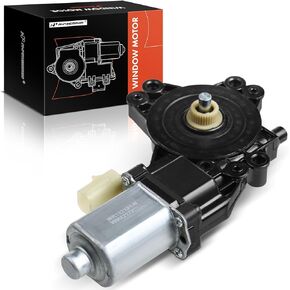 A-Premium Rear Left Power Window Lift Motor Compatible with Jeep Compass, Patriot 2007-2017 & Dodge Caliber 2007-2012, Driver Side, 2 Pins Only, Replace# 5179963AA