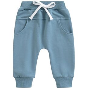 Infant Baby Boys Pants, Toddler Boy Joggers Pants, Casual Trousers Solid Harem Pants for Boy